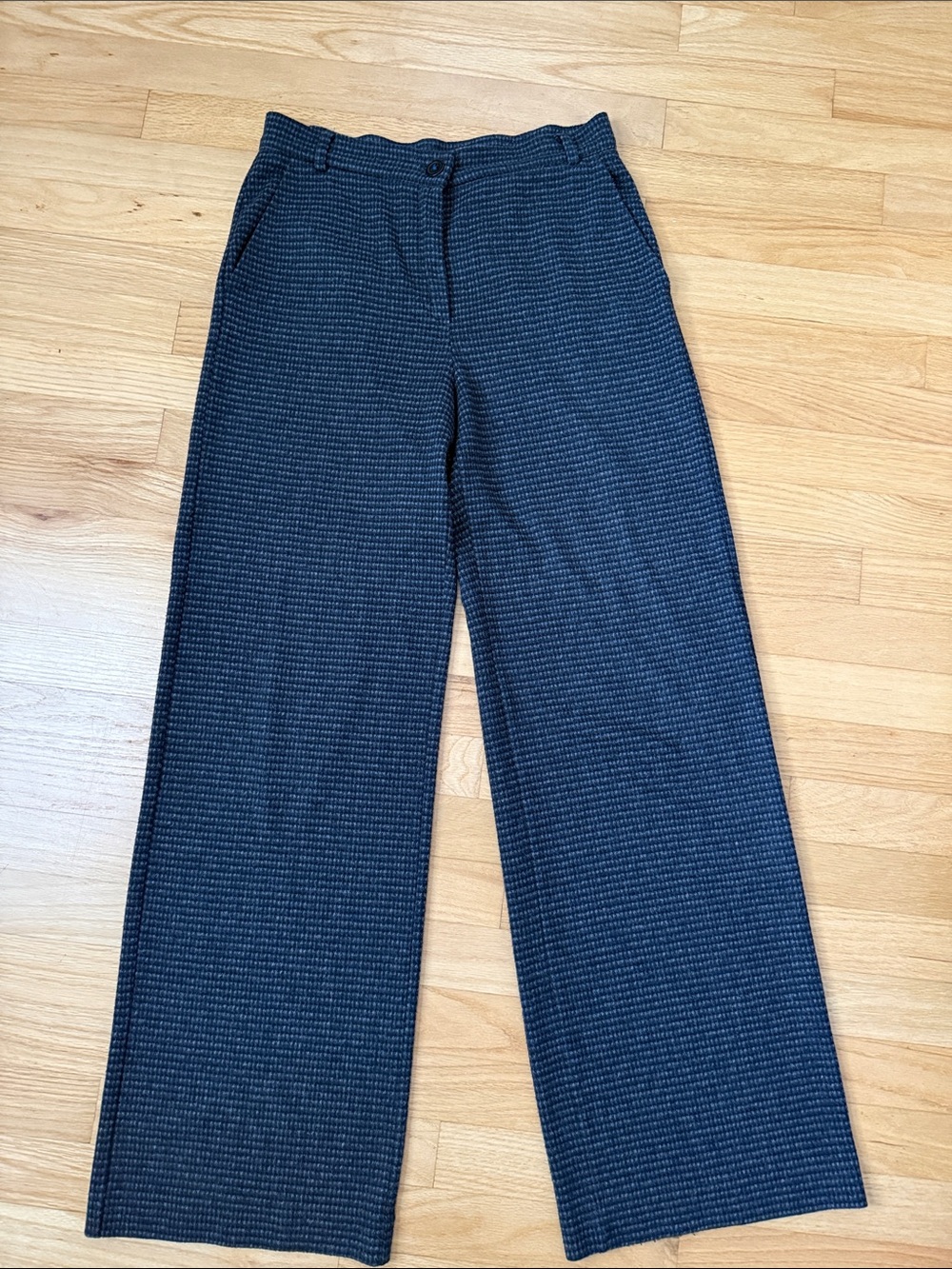 Weekend Max Mara Women's Navy Wide-Leg Pants